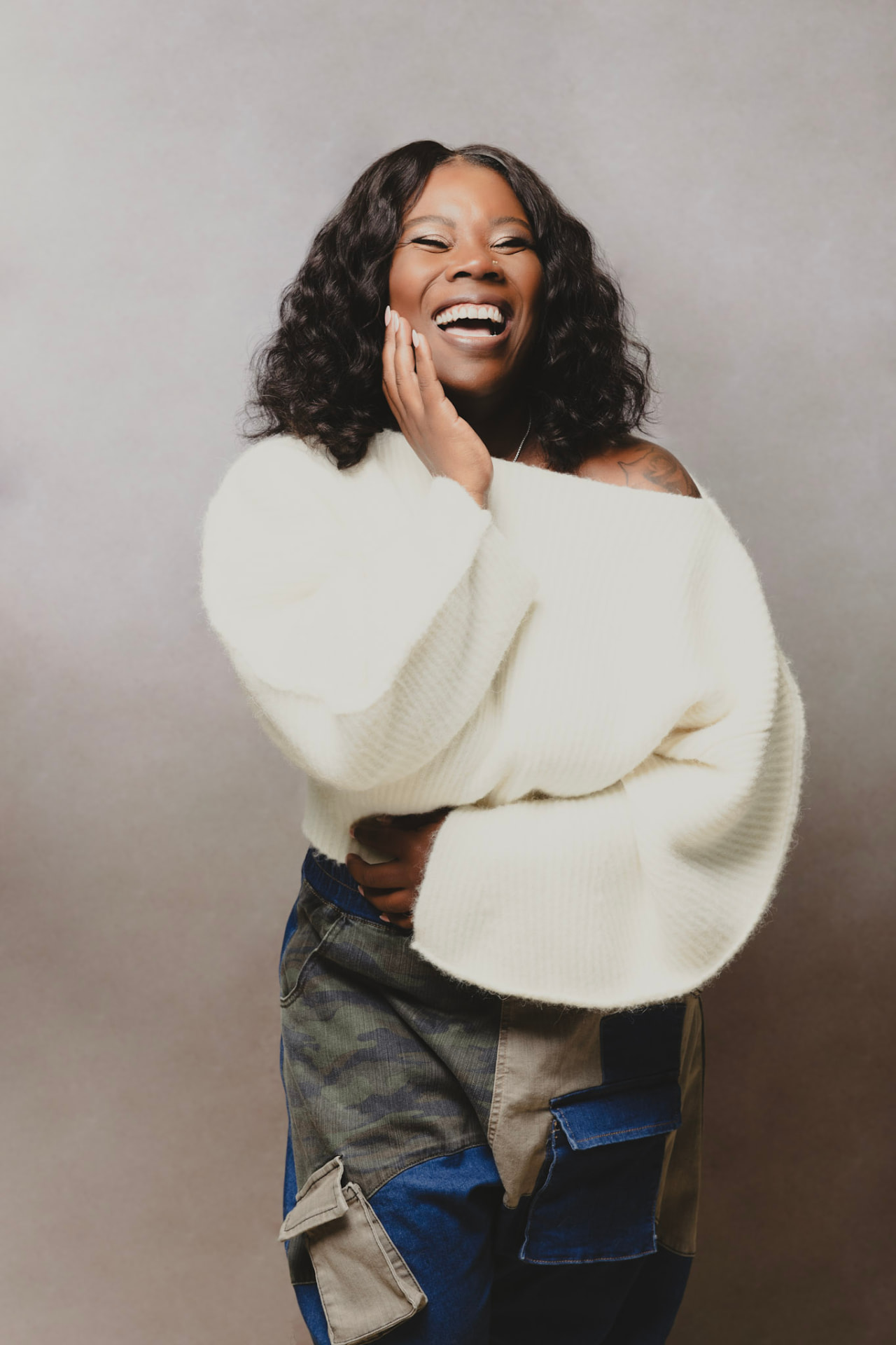 Tiffany Lolonda Thomas, candid portrait